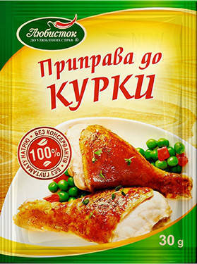 

Приправа до курки "Любисток"30г (1*5/100)