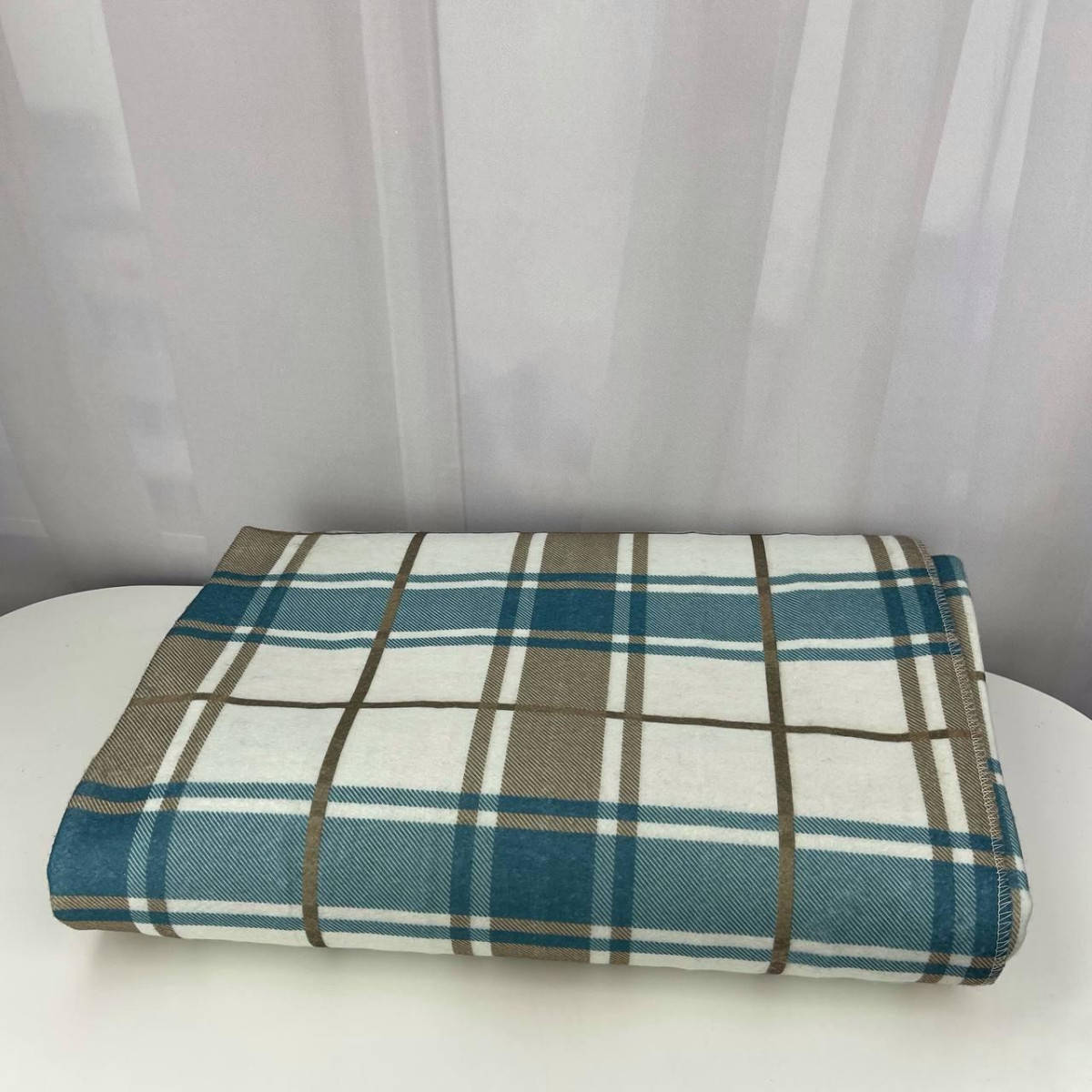 

Электропростынь двуспальная с двумя зонами с цветным рисунком LUX Байка Турция 140x155 см 55167 Клетка