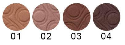 

Тени для бровей Flormar Pretty EYEBROW Shadow № 2 Light Medium Коричневые
