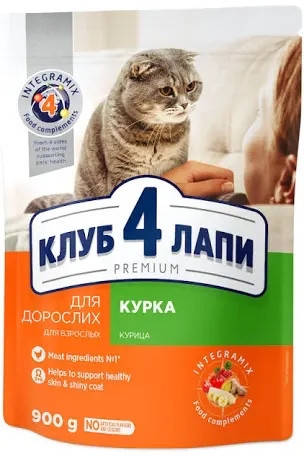 

4 Лапы для котов с курицей 900г