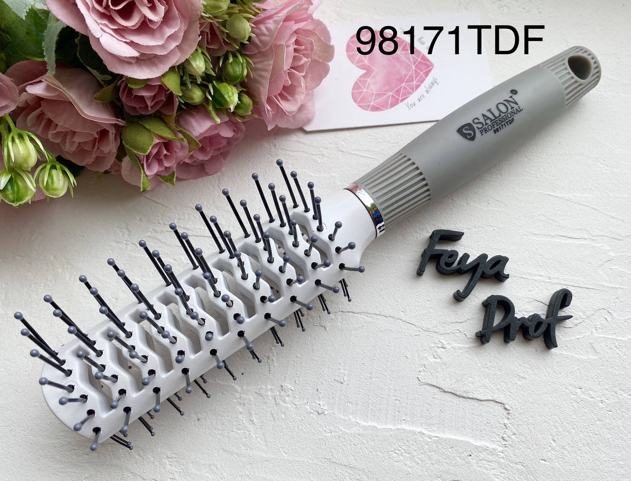 

Расческа двухсторонняя для укладки Salon Professional 98171 TDF