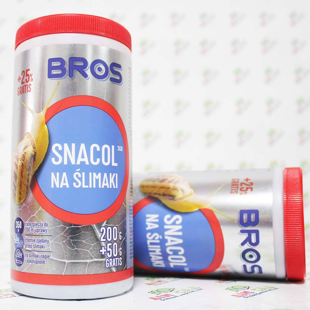 

BROS Препарат против улиток (слизней) Snacol 3gb, 250г