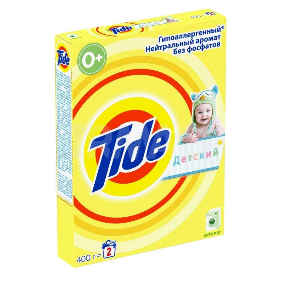 

Стиральный порошок TIDE автомат 400 г для чувствительной кожи детский от 0+