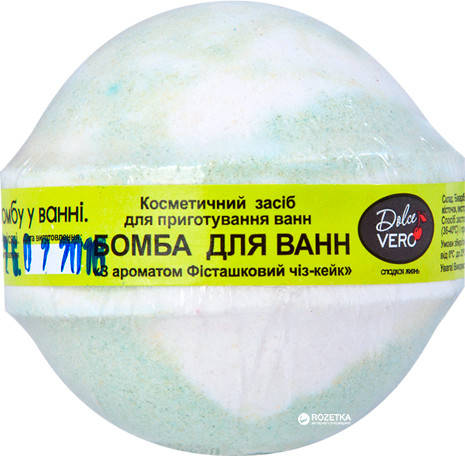 

Бомбочка для ванн Dolce Vero Фисташковый чиз-кейк 75 г