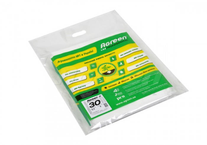 

Агроволокно укрывное белое Агрин (Agreen), 30 г/м² 3.2х10, Белый