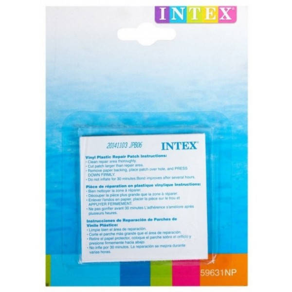

Ремкомплект Intex 59631 универсальный для изделий из ПВХ
