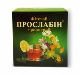 

ФИТОЧАЙ "ПРОСЛАБИН" 20 ПАКЕТОВ ПО 1,5 Г