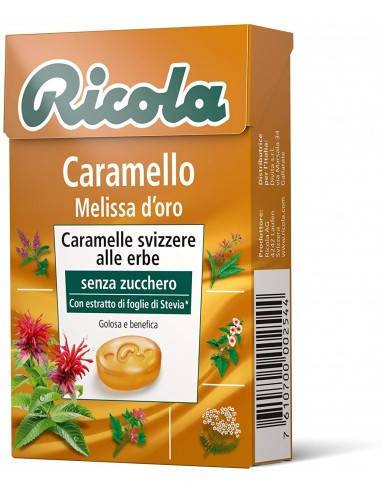 

Леденцы Ricola Caramello Melissa 50 g