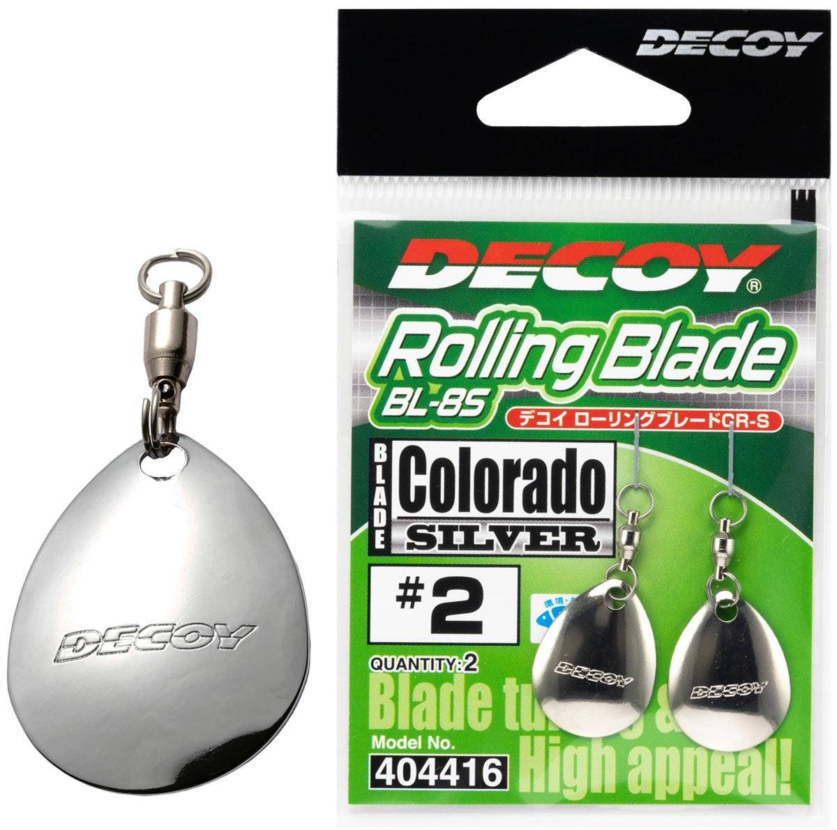 

Лепесток Decoy BL-8 Rolling Blade CR Silver #04 (2 шт/уп) (152433)