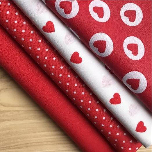 

Набор хлопковой ткани для рукоделия из 4 шт.