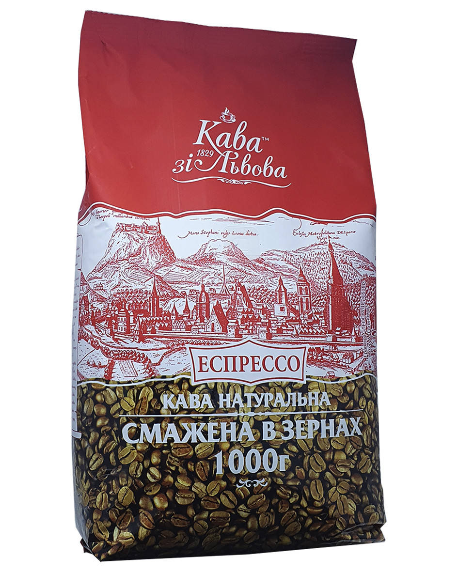 

Кава зернова Кава зі Львова Еспрессо 1 кг (631)