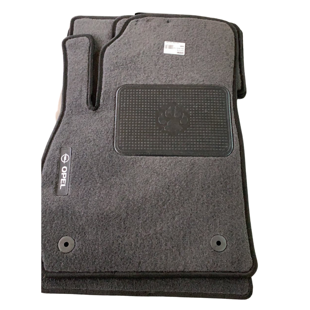 

Коврики в салон ворсовые для Опель Зафира/Opel Zafira A (1999-2005) /Чёрные, 5шт, Черный