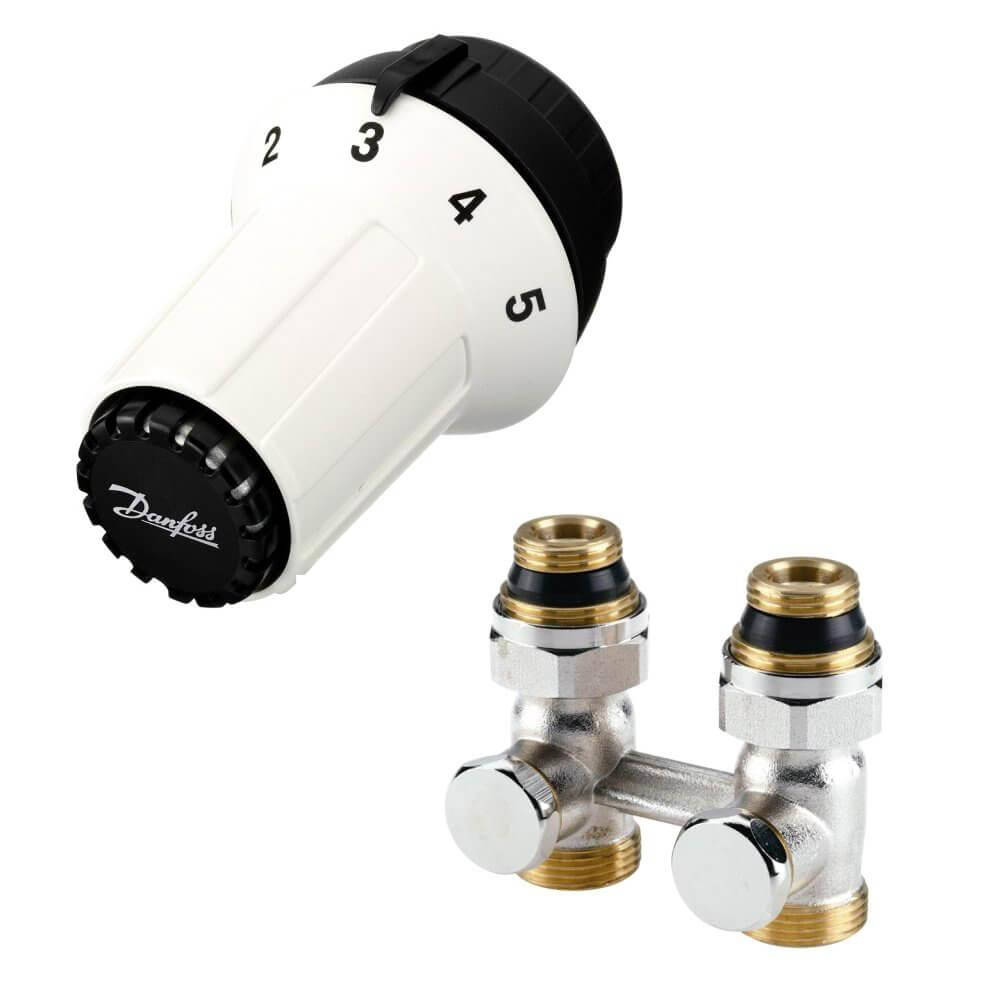 

Комплект термостатический прямой Danfoss RAS-C+RLV-KS 1/2 (013G5277)