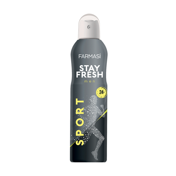 

Мужской спрей - дезодорант "Stay Fresh Sport" Farmasi 150 мл.
