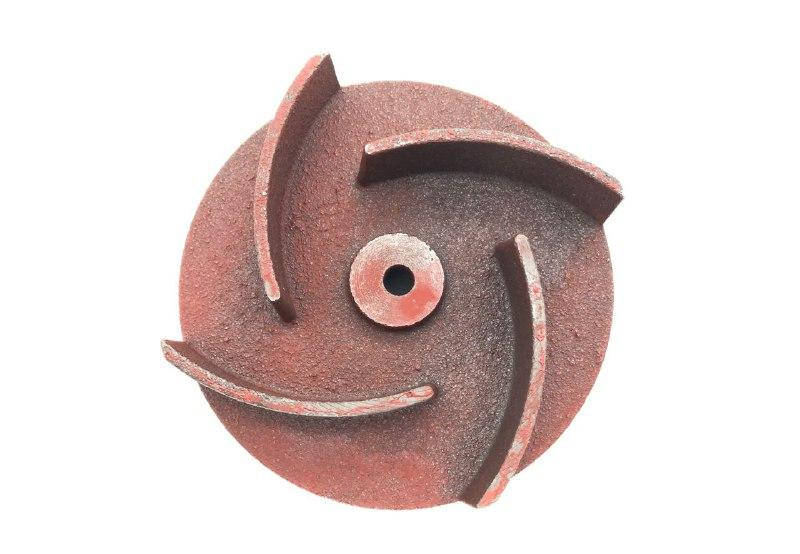 

Крыльчатка мотопомпы (для 30,80) 4 лопасти под шпонку 20мм