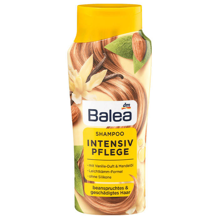 

Шампунь Balea Intensiv Pflege Интенсивный уход ваниль 300 мл