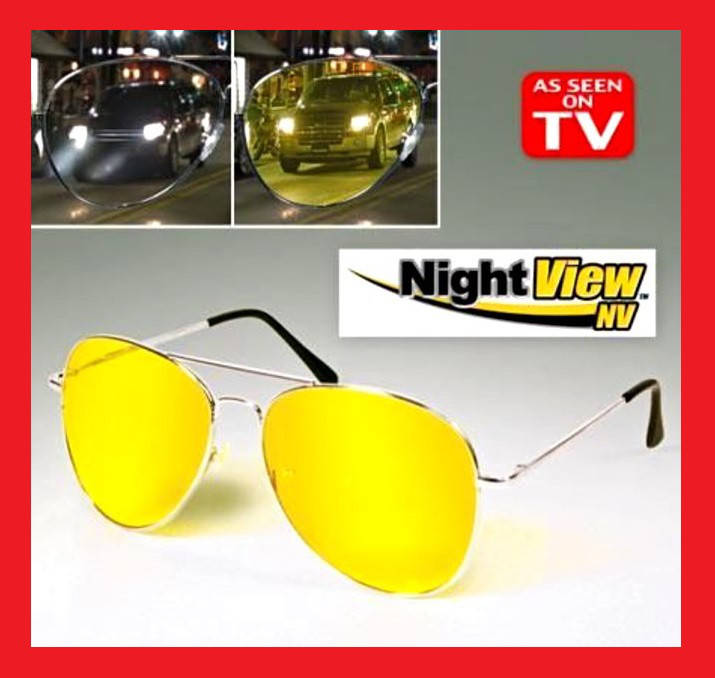 

Night View Glasses Очки для вождения ночью, Желтый