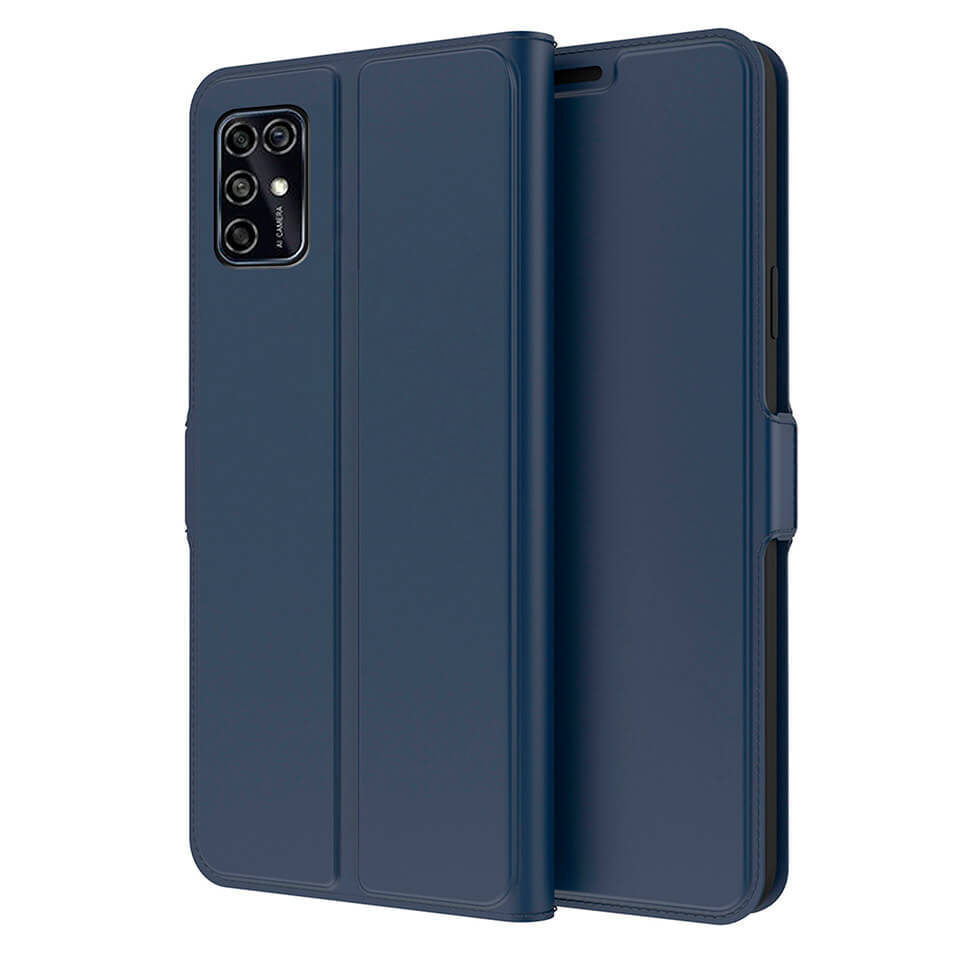

Чехол-книжка EcoCase Prestige для ZTE Blade V2020 Smart Navy Blue, Темно-синий