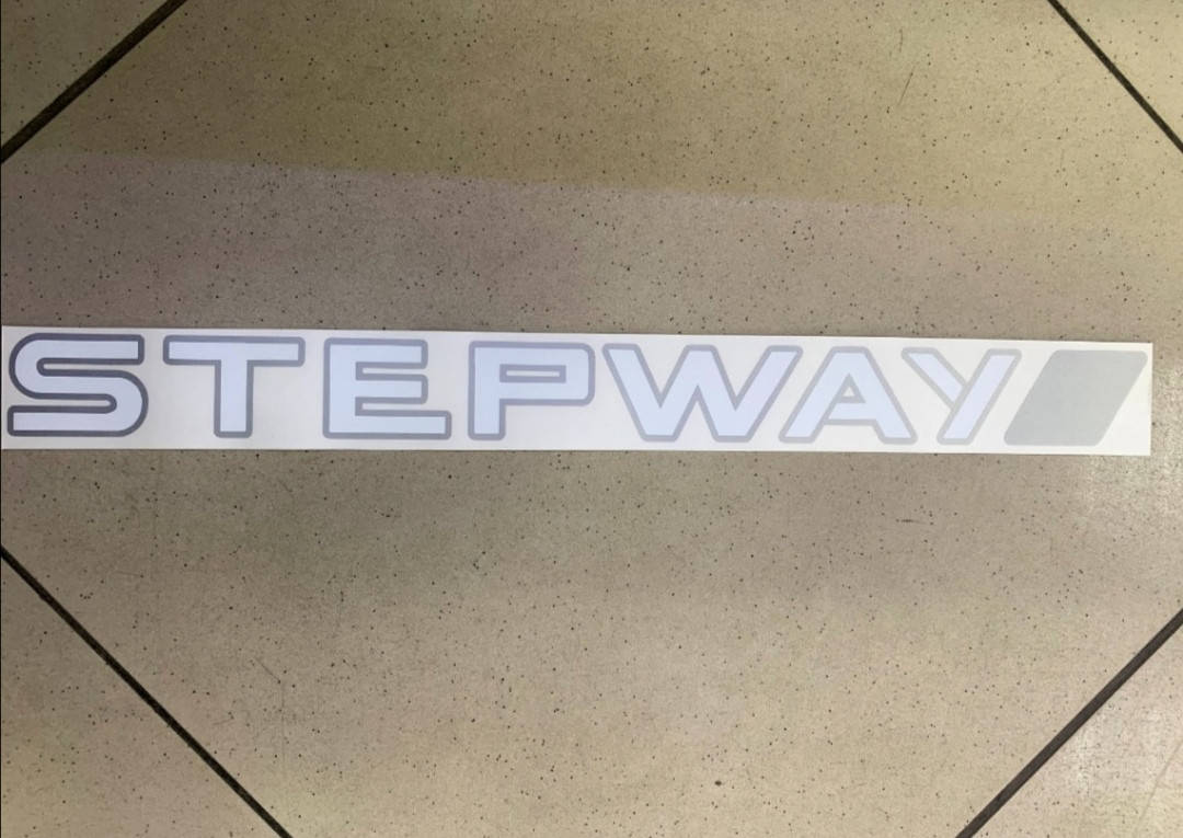 

Виниловая наклейка STEPWAY 40х3,5 см ВНИМАНИЕ, БЫВАЮТ 2 ВИДА, смотрим фото номер 4