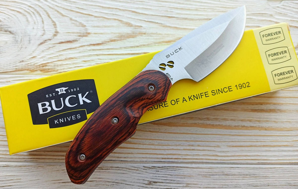 

Нож разделочный Buck 480 knife 076
