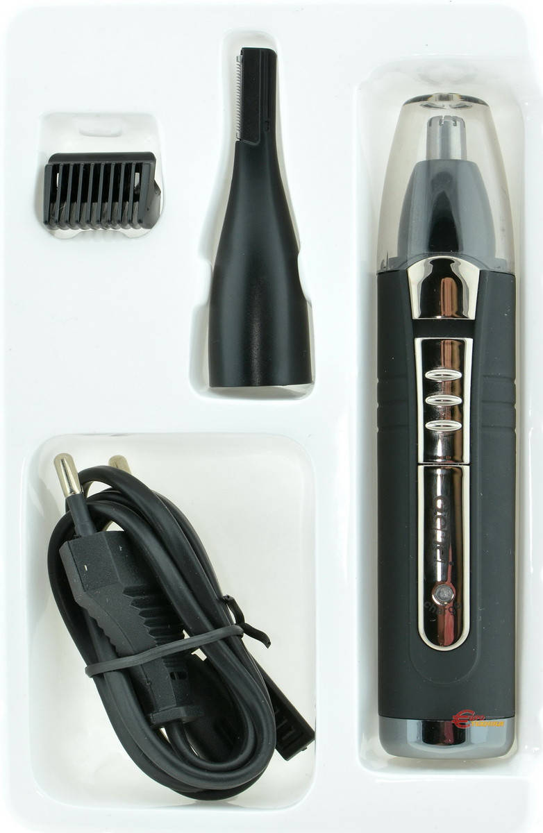 

Триммер Gemei Gm-3109 для удаления волос из носа, ушей, бровей и области бикини