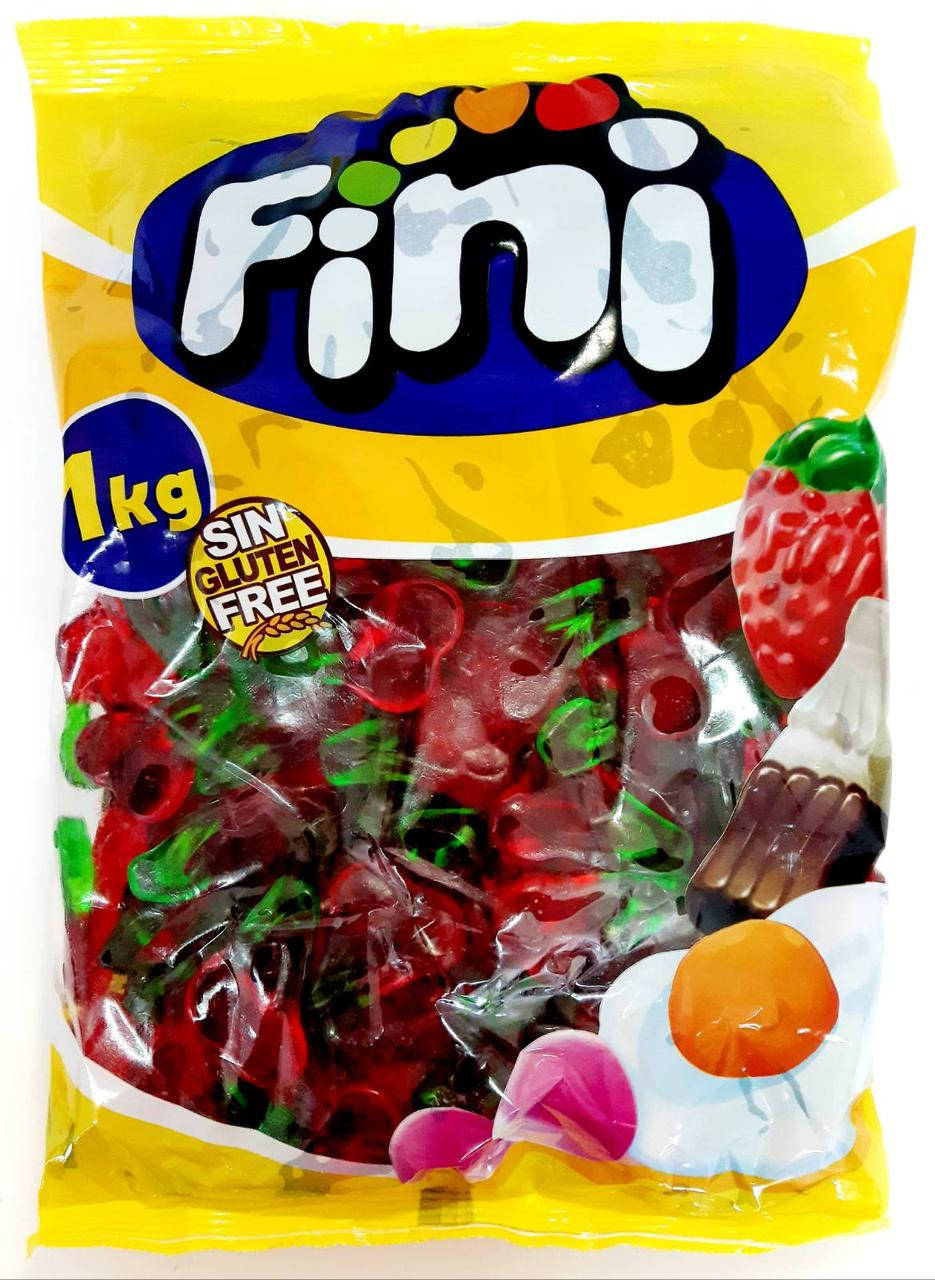 

Фруктовые жевательные конфеты (мармелад) ТМ Фини (Fini) в пакетах ВИШЕНКИ 1 кг