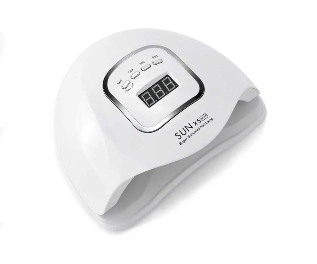 

Лампа светодиодная UV/LED SUN X 5 max 80 Вт, таймер 10, 30, 60 и 99 сек, белая, Белый