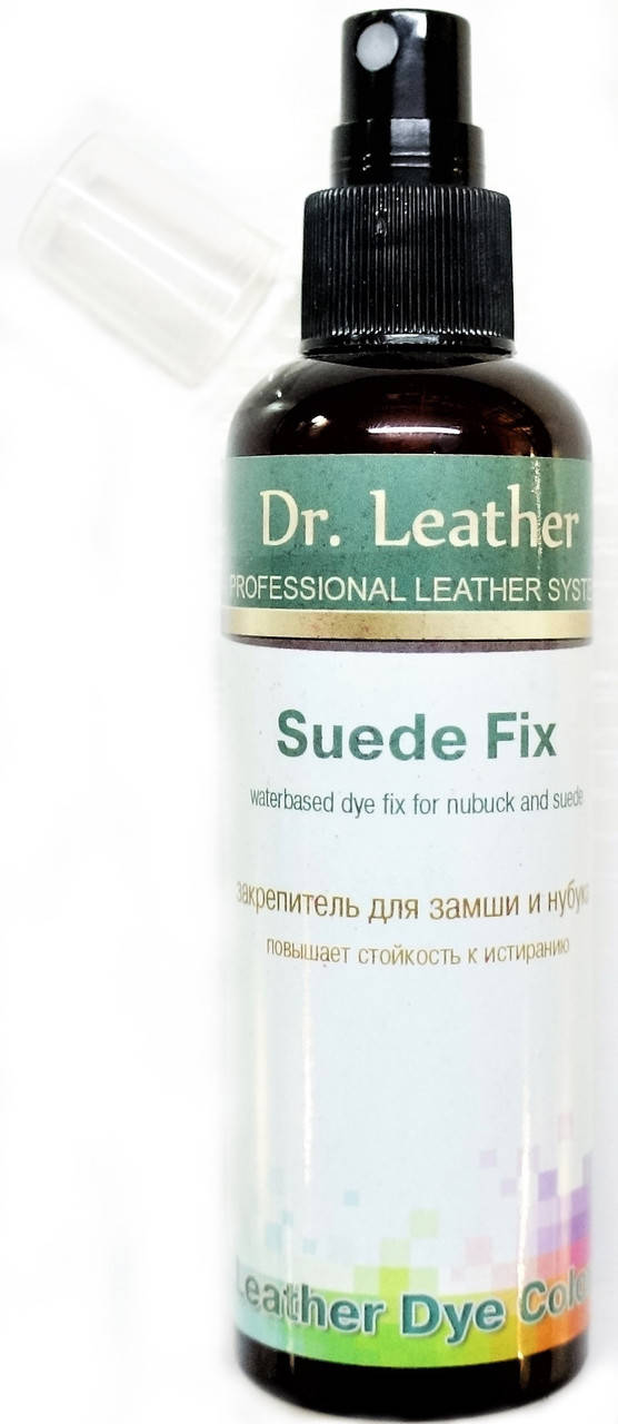 

Suede Fix закрепитель краски для замши и нубука 100 мл.