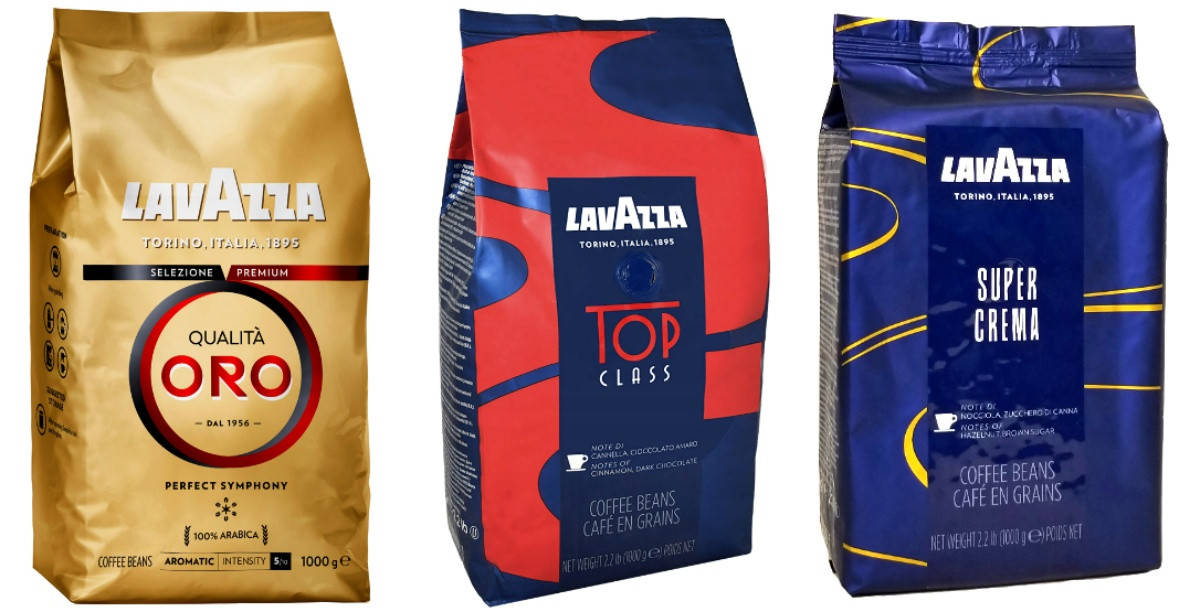 

Кофейный набор Lavazza (3х): Lavazza Oro + Super Crema + Top Class