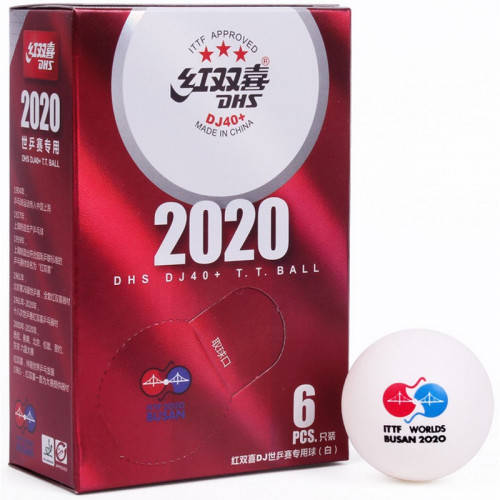 

Мячи для настольного тенниса DHS ITTF WTTC Busan 2020 DJ40+ 3*