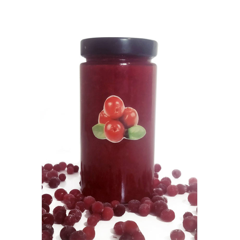 

Клюква, натуральное клюквенное пюре, 500 г