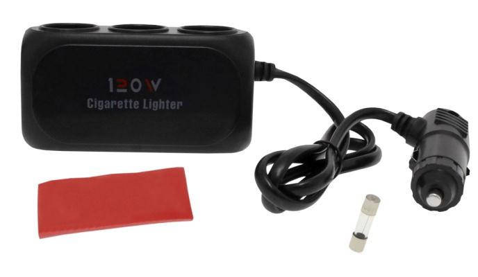 

Трійник WT-D23 в Авто два USB Зарядка Розгалужувач 12/24V