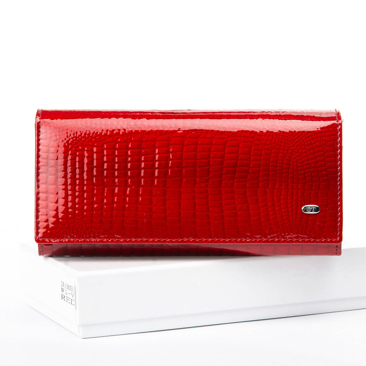 

Кошелек LR кожа-лак SERGIO TORRETTI W1-V red, Красный
