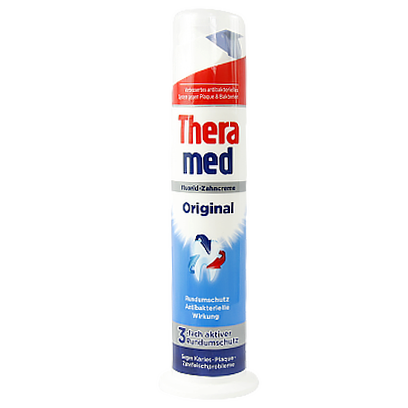 

Зубна паста спендер Терамед оригінальна Theramed spender original 100ml 10шт/ящ (Код : 00-00011439)