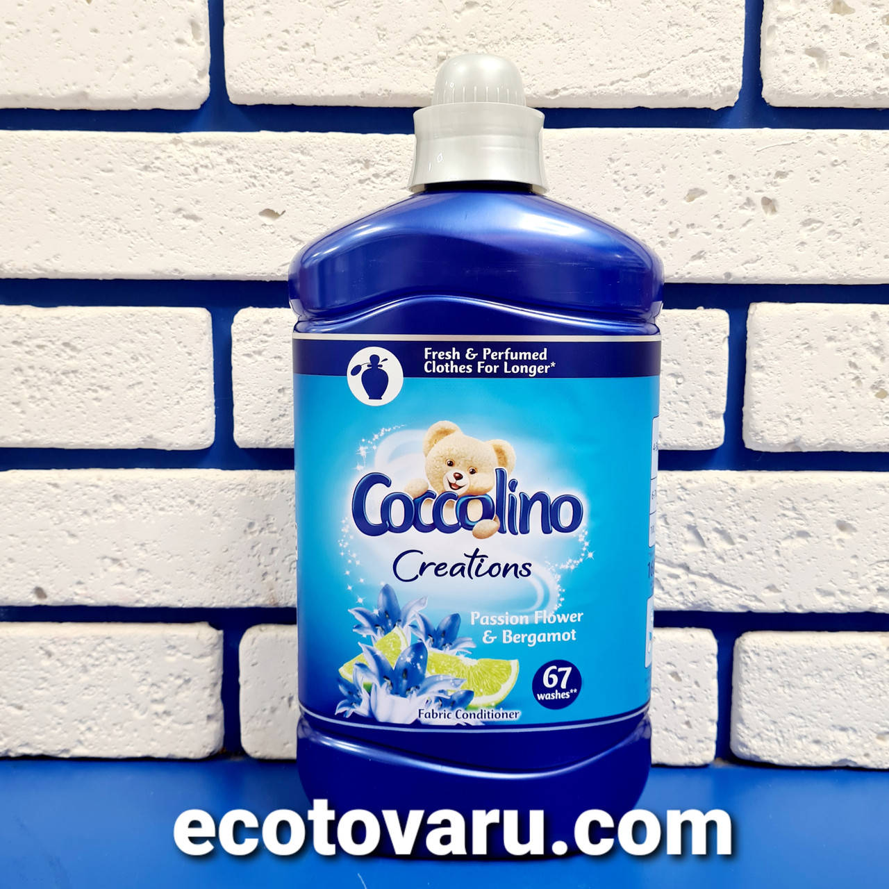 

Ополаскиватель-концентрат для белья Coccolino Бергамот 1,8л
