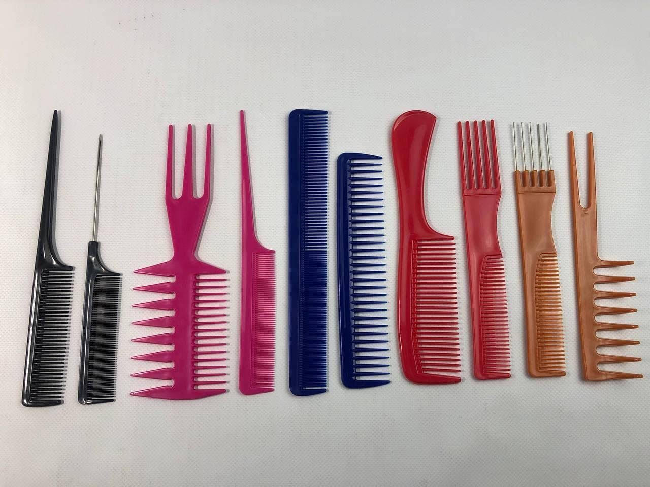 

Набор профессиональных расчесок professional comb set 10 штук