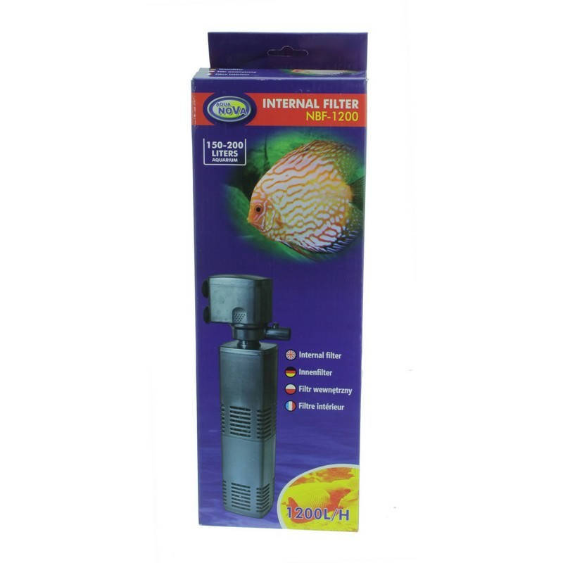 

Внутрішній фільтр для акваріума Aqua Nova NBF-1200 1200л/год (NBF-1200)