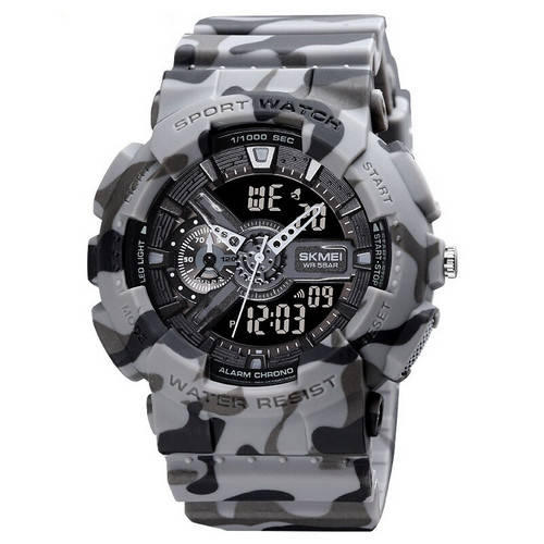 

Skmei 1688 Gray-Black Military