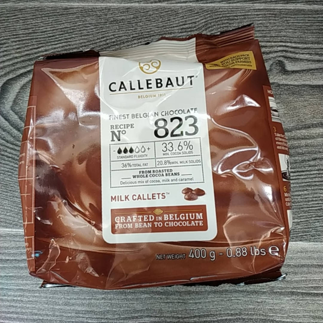 

Бельгийский шоколад Barry Callebaut Молочный 33,6% (400 грамм)
