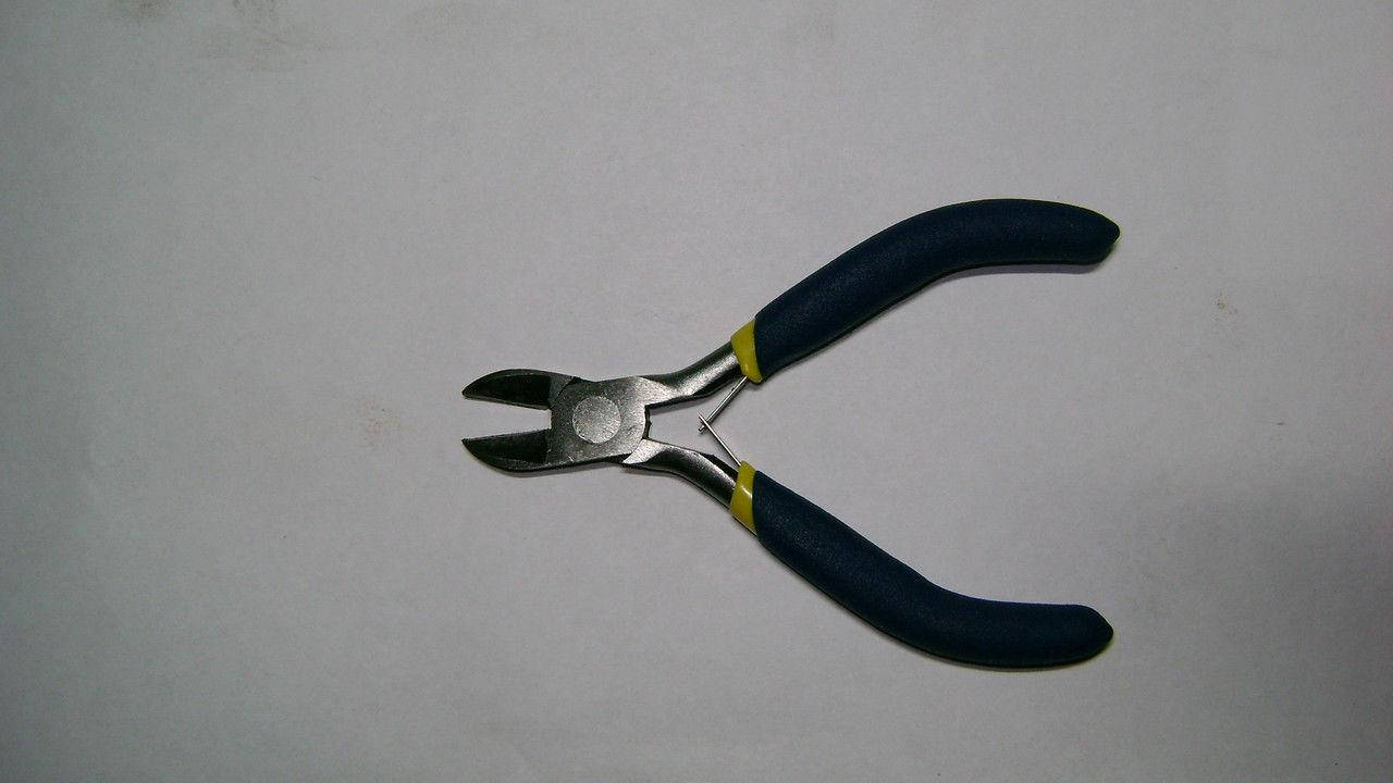 

507006 Міні бокорізи, 125мм, синя + жовта ручка