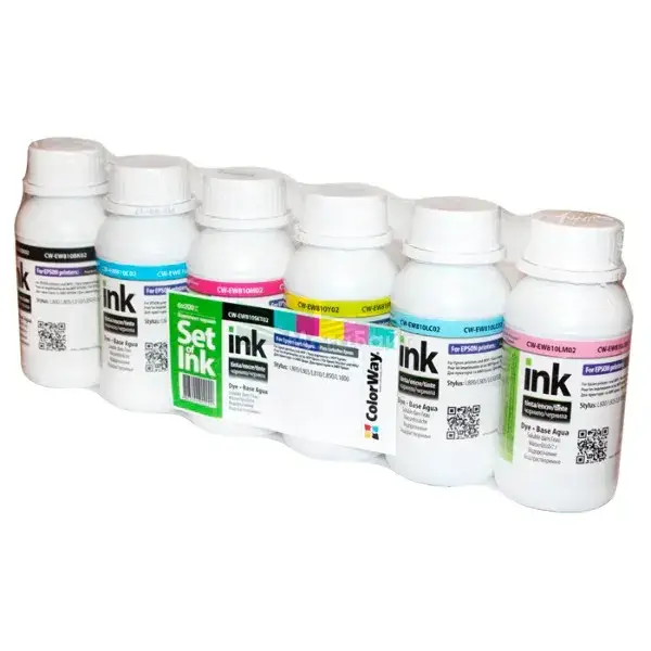 

Комплект чернил для принтера ColorWay Epson L-800/810/850 6х200мл Multicolored