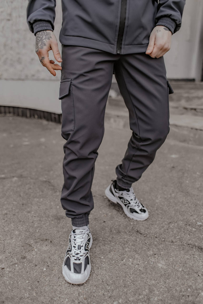 

Штаны серые "Easy" softshell M