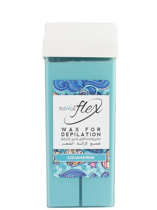 

Кассета (картридж) с воском Flex Aquamarine от ItalWax, 100 г - аквамарин
