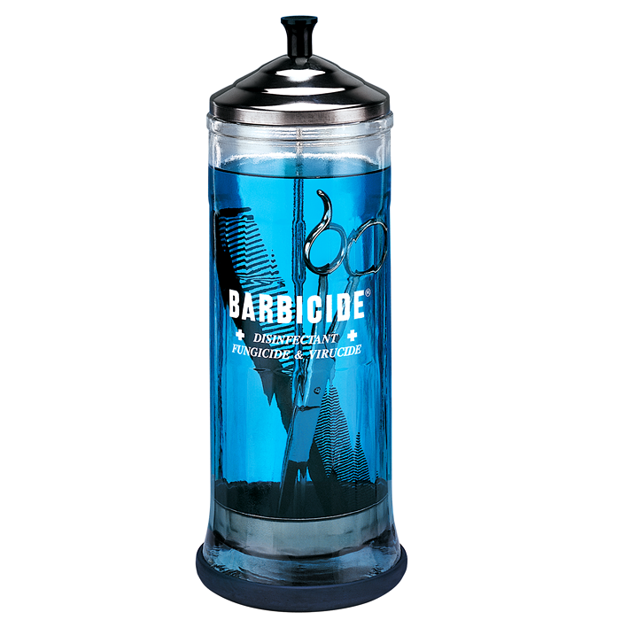 

Barbicide Large Jar стеклянный 1100 мл - Контейнер для дезинфекции инструментов