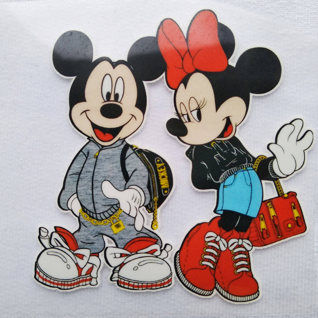 

Термотрансфер дитячий Mickey Mouse і Minnie Mouse