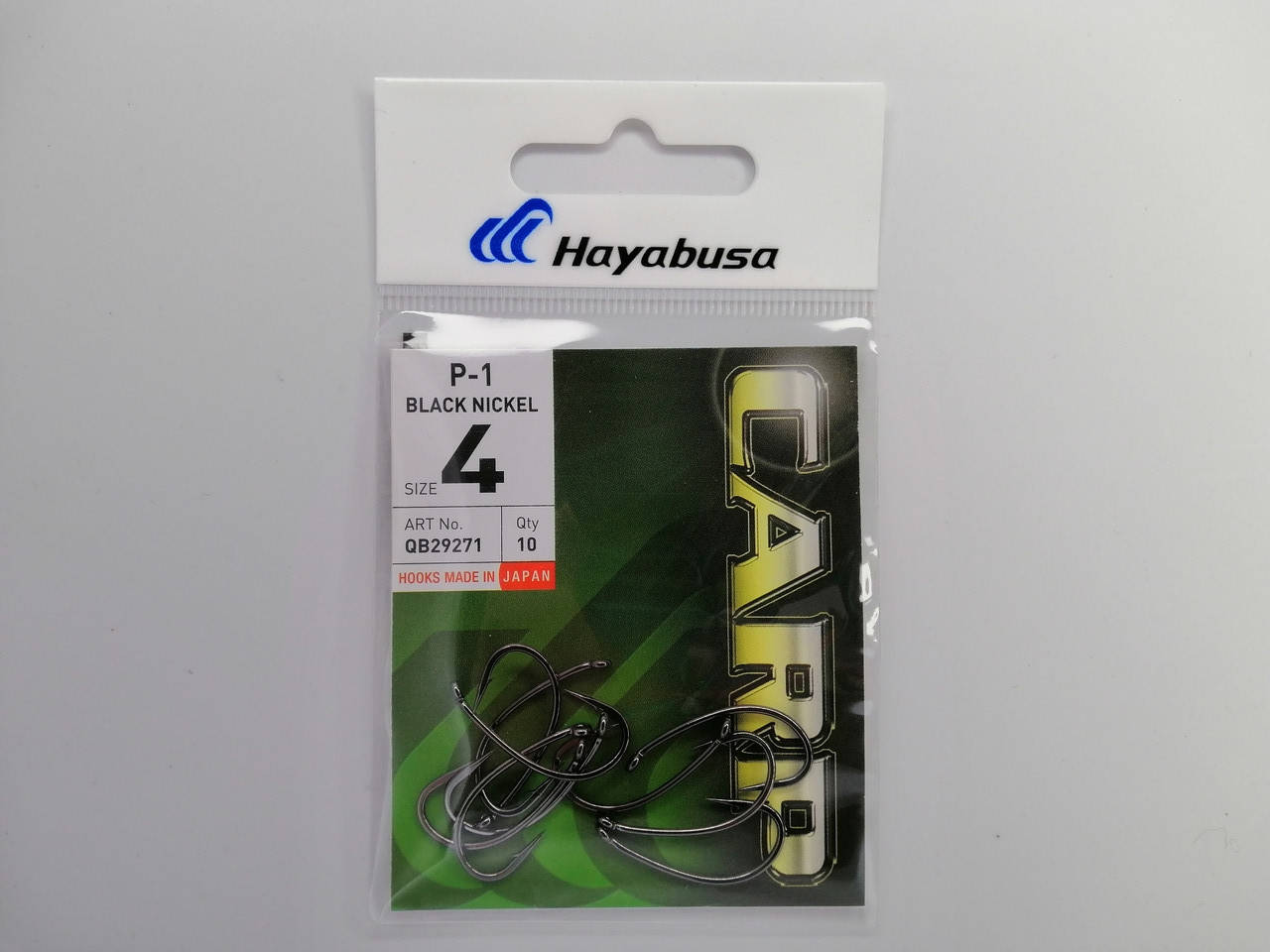

Крючок Hayabusa P-1 Black Nickel №4