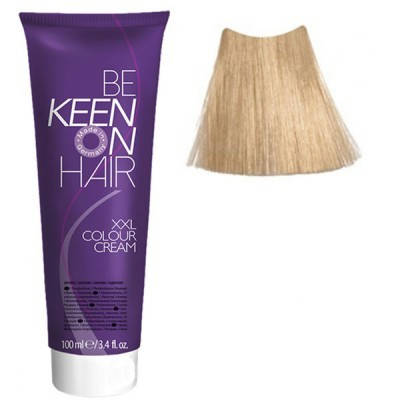 

Крем краска Ultrahellblond - 10.0 Ультра-светлый блондин Keen Color Cream XXL 100 мл.