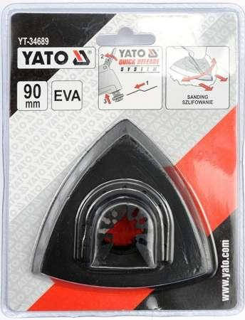 

Насадка шліфувальна YATO для реноватора, 90х90х90 мм YT-34689