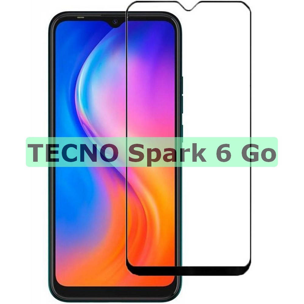 

Защитное стекло XD+ на TECNO Spark 6 Go, Черный