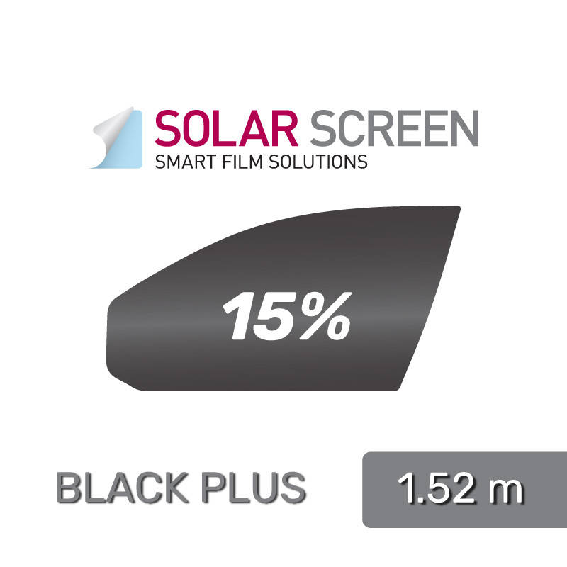 

Solar screen IR CARBON / BLACK PLUS 85 C, пропускаемость 15% - 1.524 m, Черный